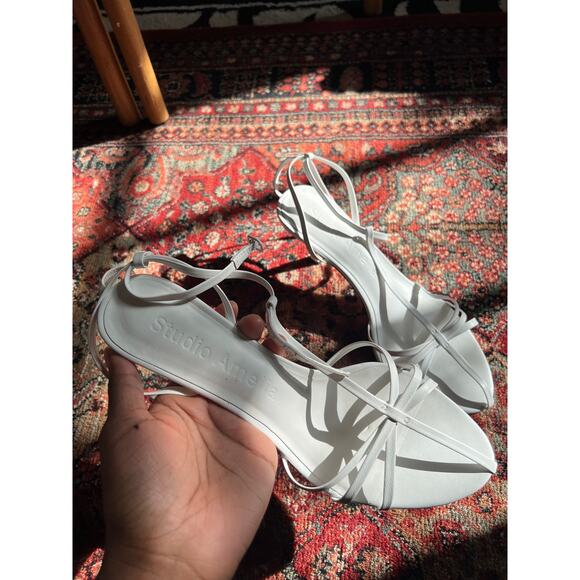 STUDIO AMELIA White Aviary Heel - Picture 3 of 6